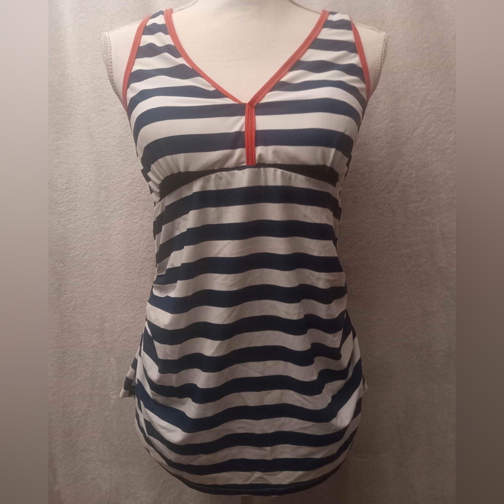 pink envelope maternity tank top size S multicolor
